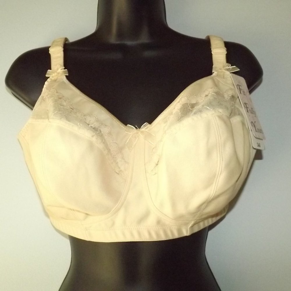 Plus Size 34I Fit Fully Yours Soft Cup Bra